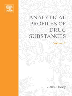 cover image of Profiles of Drug Substances, Excipients and Related Methodology